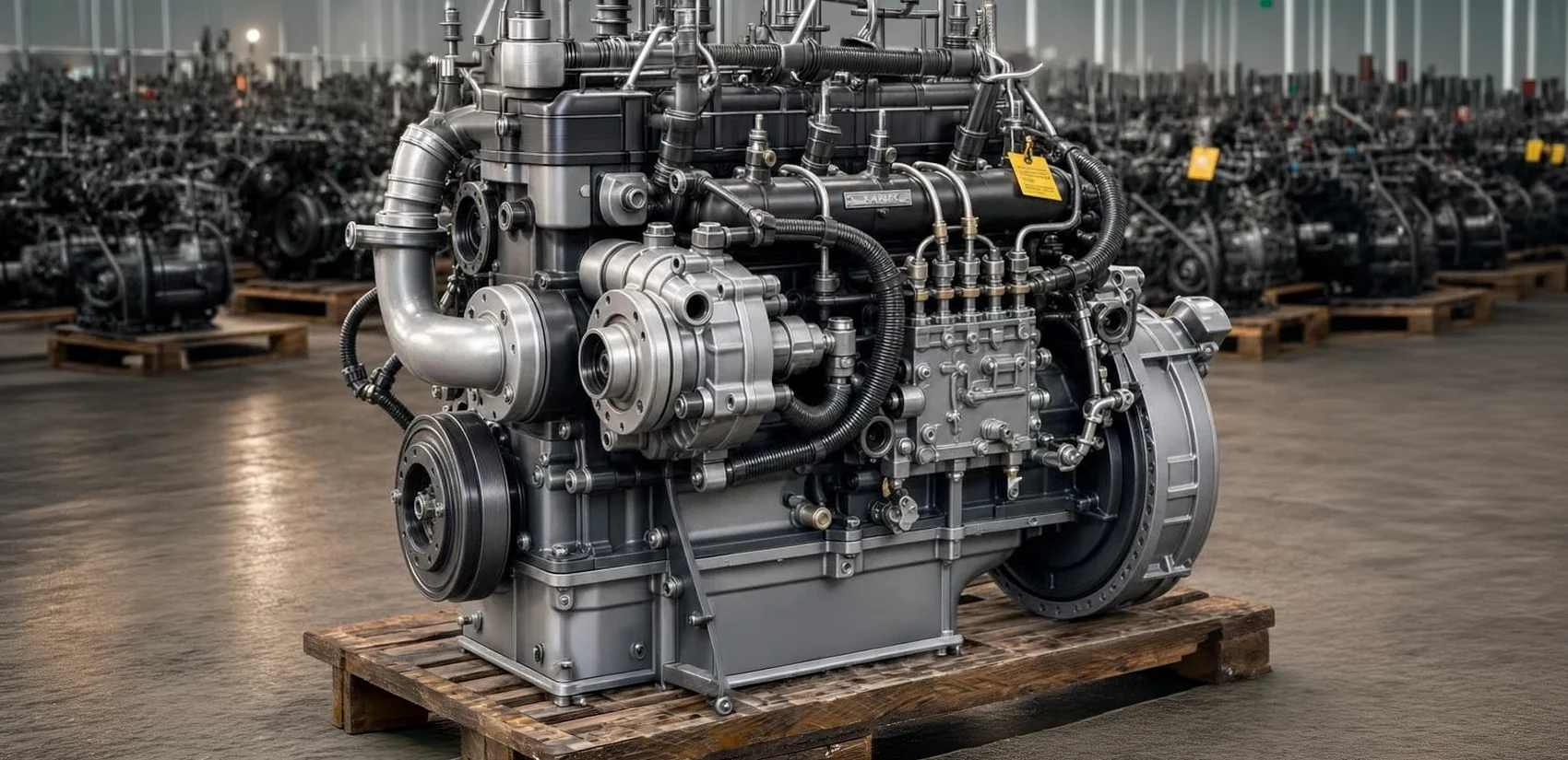 Used Toyota 2KD and 1KD turbo diesel engines in stock