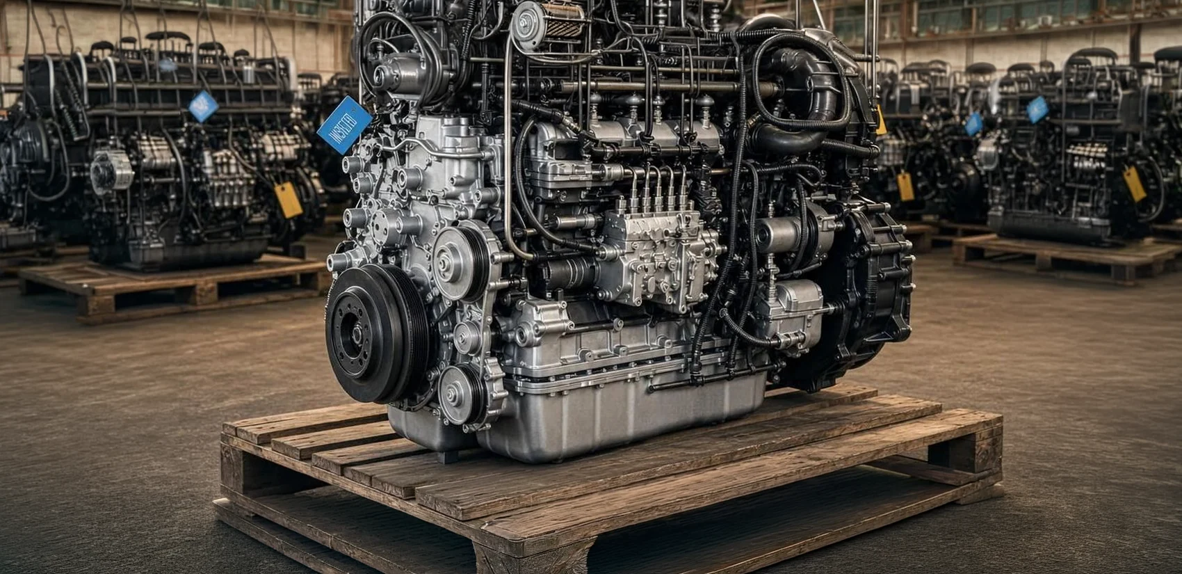 Used Isuzu 4JA1, 4JB1 and 4HK1 diesel engines ready for export