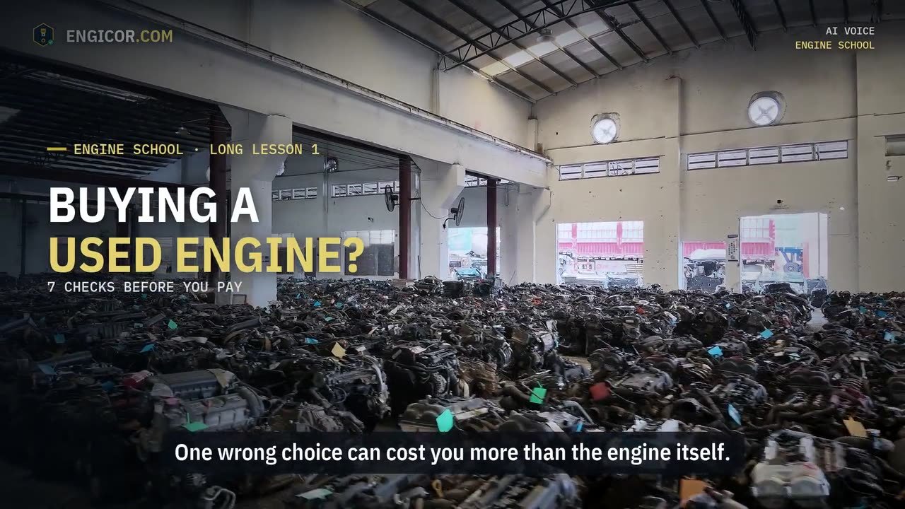 How to Buy a Used Engine: 7 Checks Before You Pay