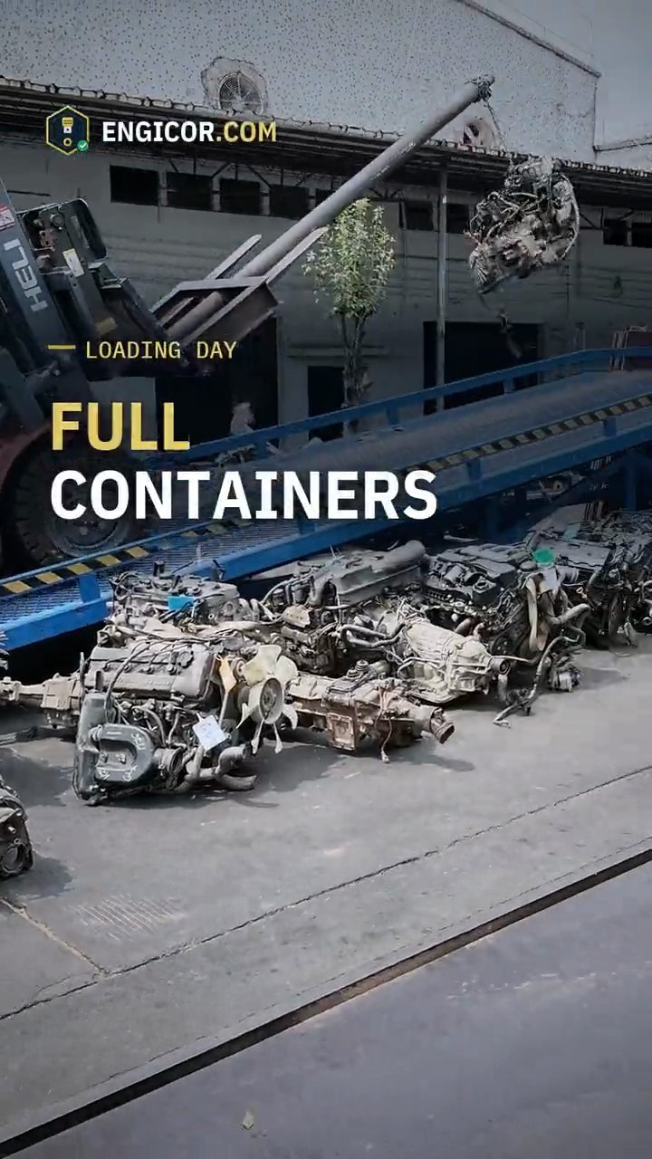 Loading day: packing and loading full containers