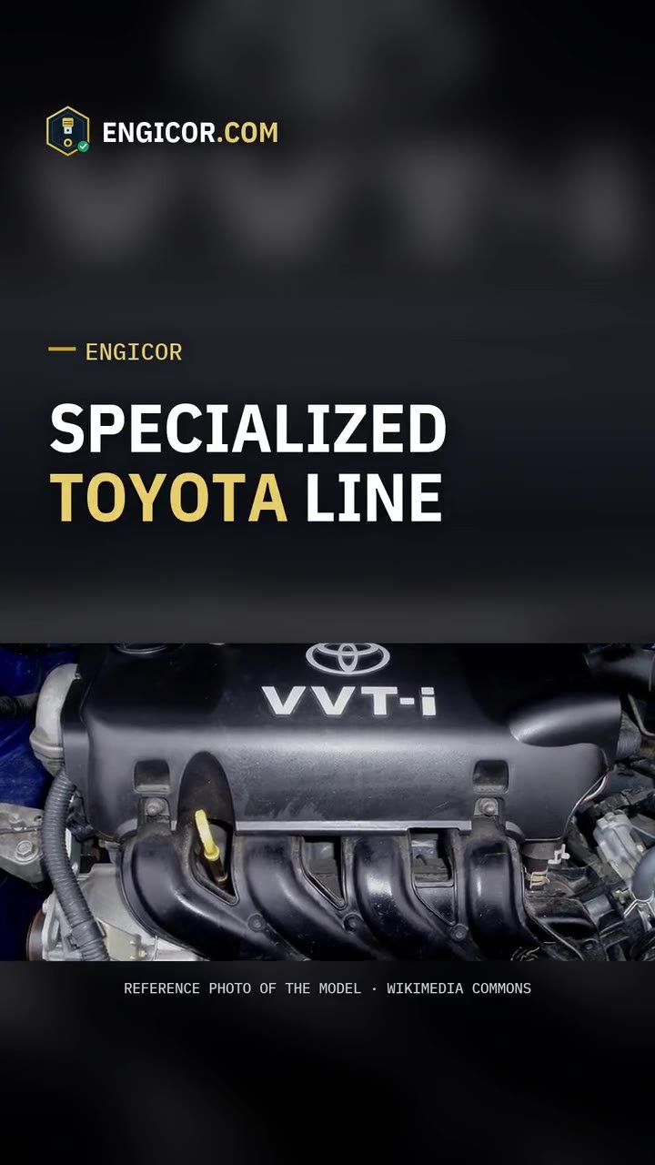 Our specialized Toyota engine line: 1NZ, 2NZ, 2ZR, 2TR